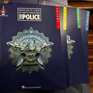 The Police Box Set of Lyric Books